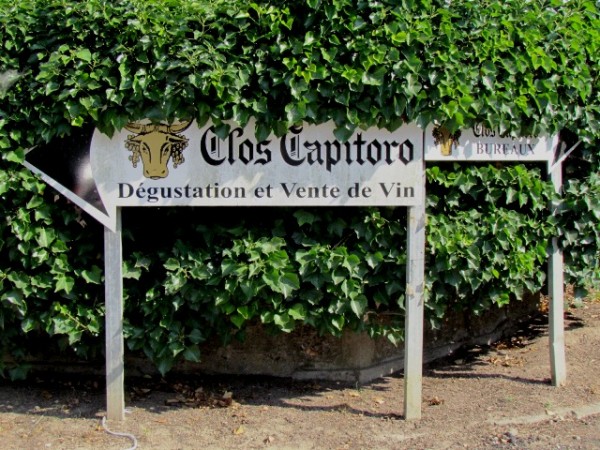 corsica wine sign